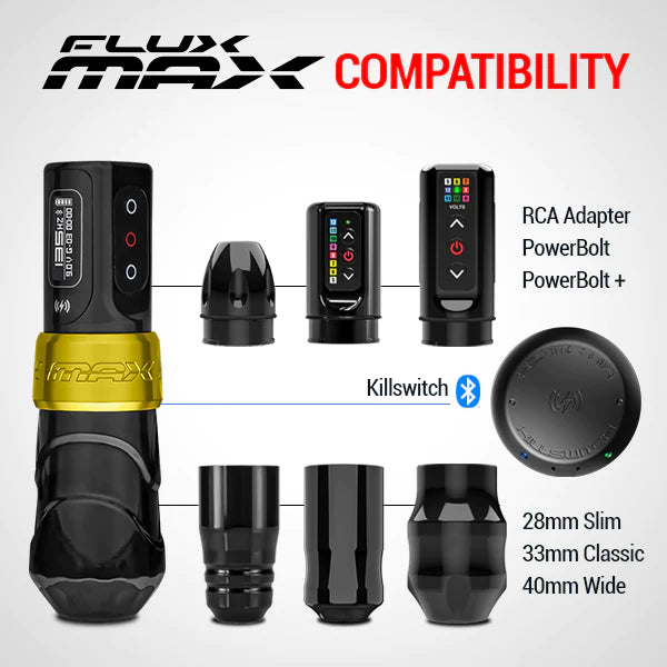 Flux Max Gold w/ 2 PowerBolts II